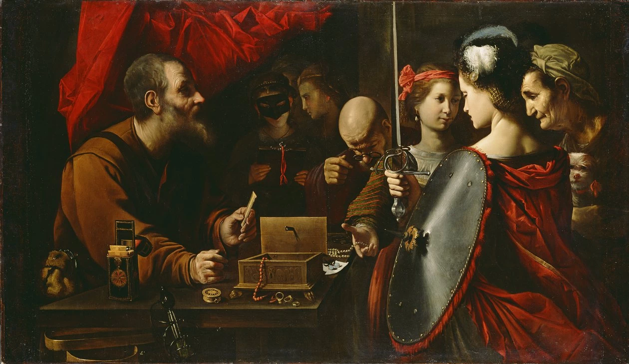 Achille tra le figlie di Licomede - J. Paul Getty Museum, Los Angeles